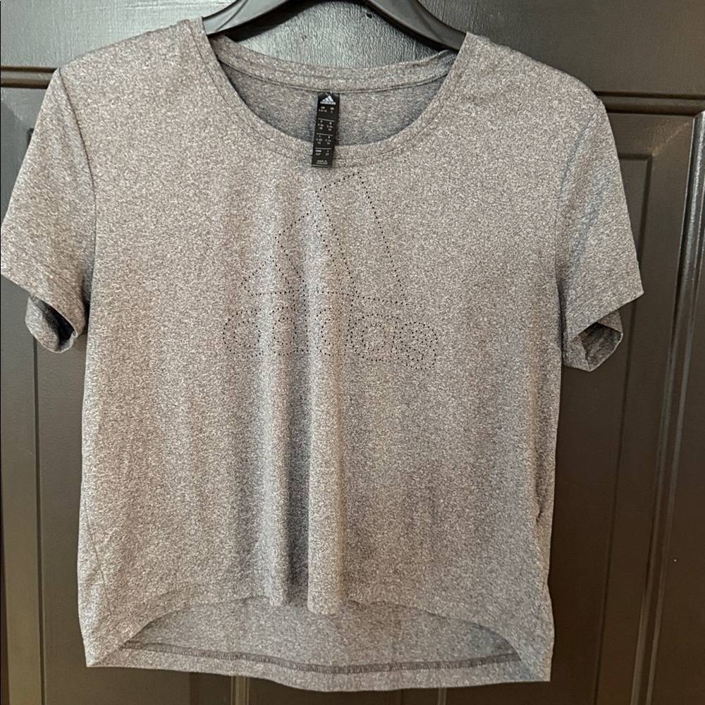 Adidas Heather Gray Tee